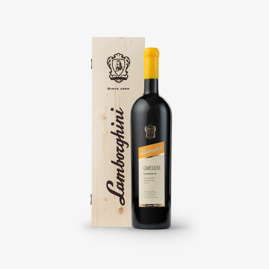 Lamborghini Campoleone IGT Umbrien - Rotwein - 1,5L Magnum - 14% - inkl. Holzbox