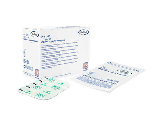 MaiMed® – porefix transparent steril - Pflaster - 25x1 Stück