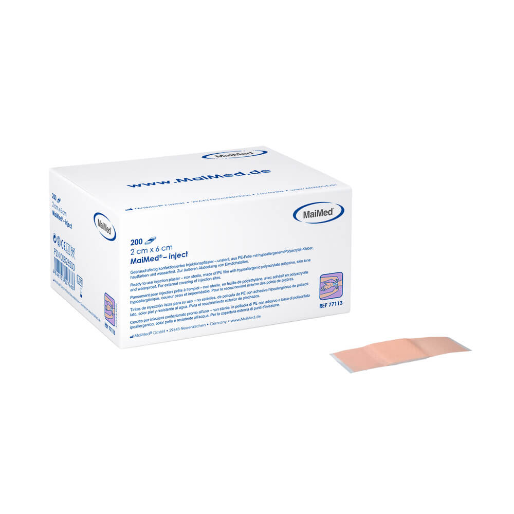 MaiMed® – inject - Pflaster - Injektion - latexfrei