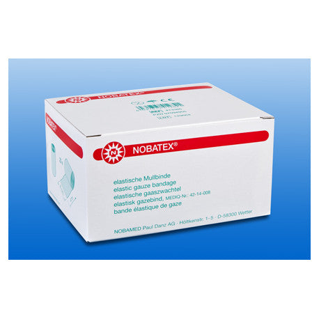 Nobamed NOBATEX Fixierbinden Mullbinden elastisch - 20 Stück - 4m