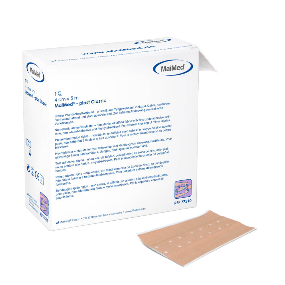 MaiMed Plast Classic Wundschnellverband Pflaster Verband - 5m